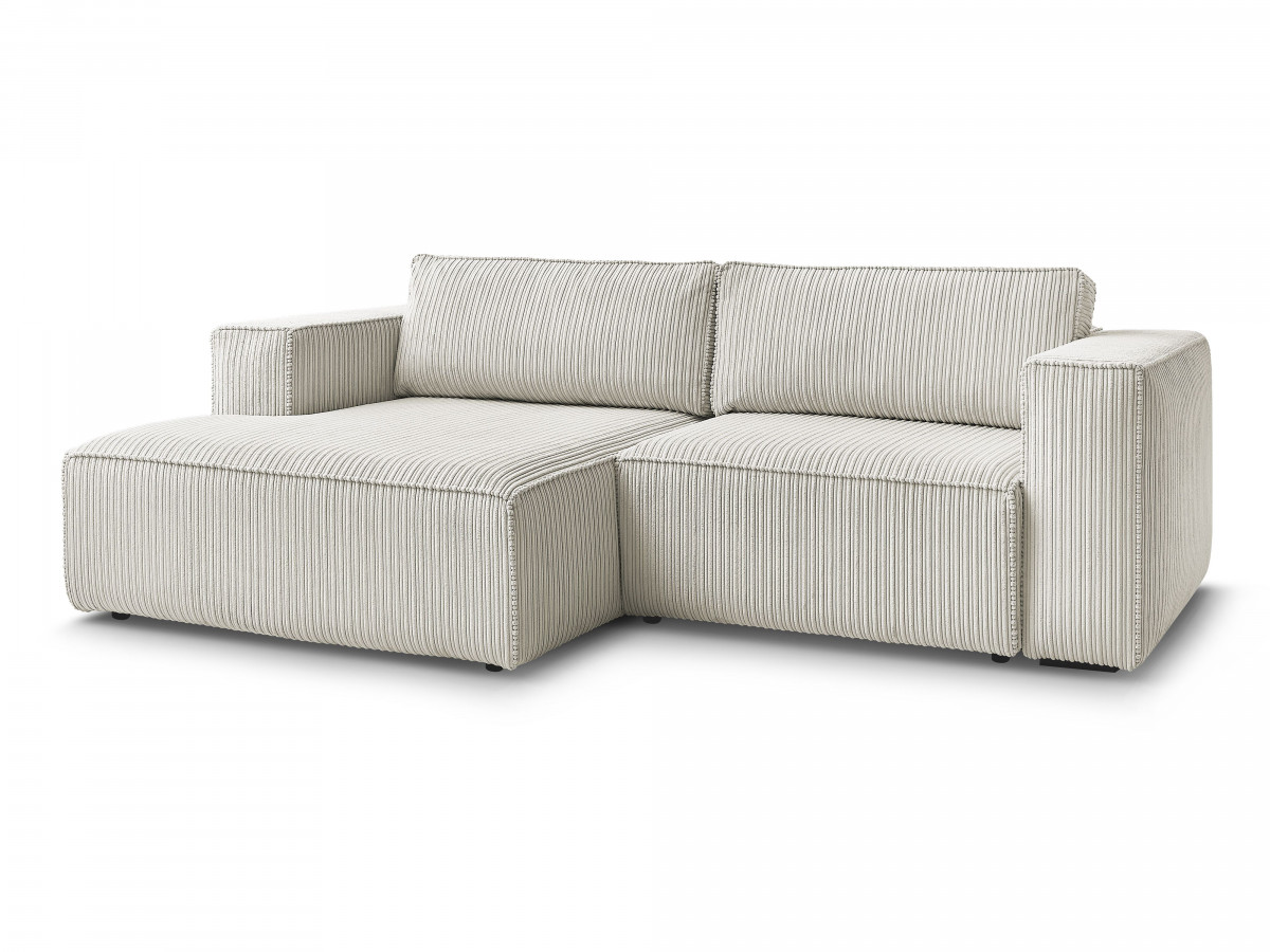 Sofa 3-osobowa prosta sztruksowa NINA