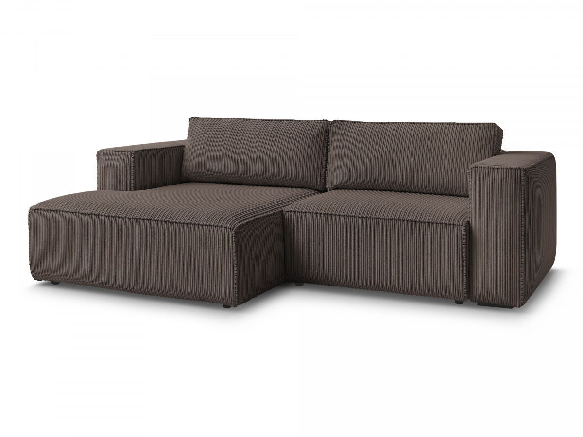 Sofa 3-osobowa prosta sztruksowa NINA