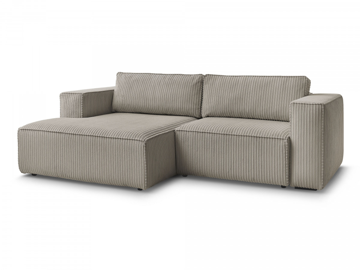 Sofa 3-osobowa prosta sztruksowa NINA