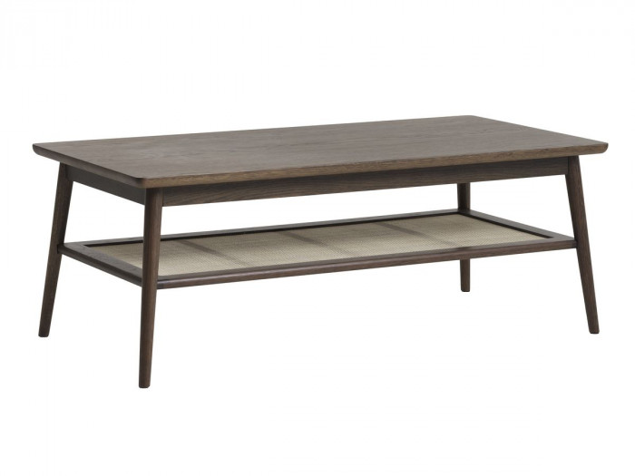 Table basse 120 cm ANDREA double plateau