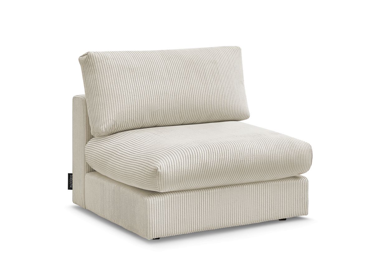 1-zits fauteuil voor PARIS modulaire bank in corduroy