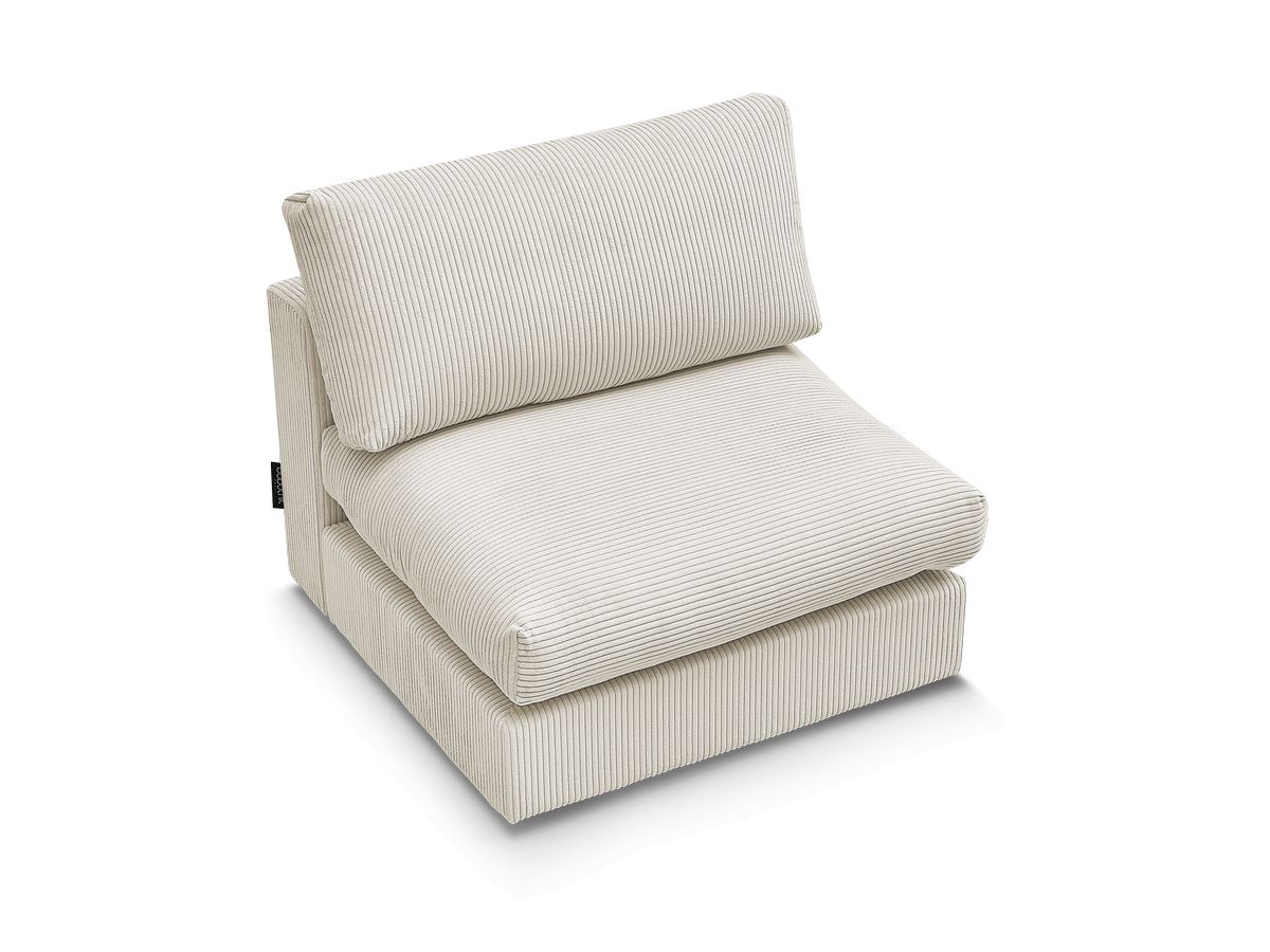 1-zits fauteuil voor PARIS modulaire bank in corduroy