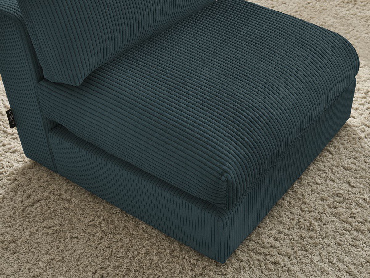 1-zits fauteuil voor PARIS modulaire bank in corduroy