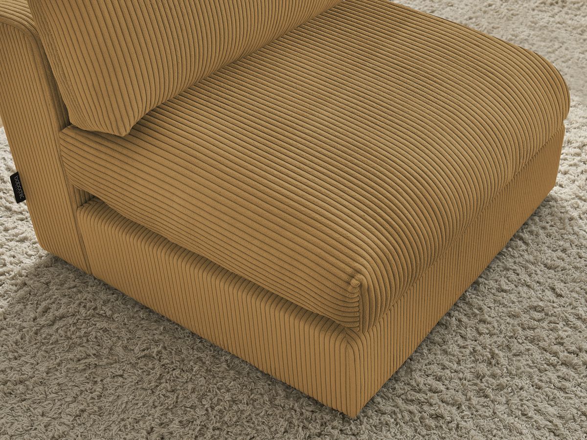 1-zits fauteuil voor PARIS modulaire bank in corduroy