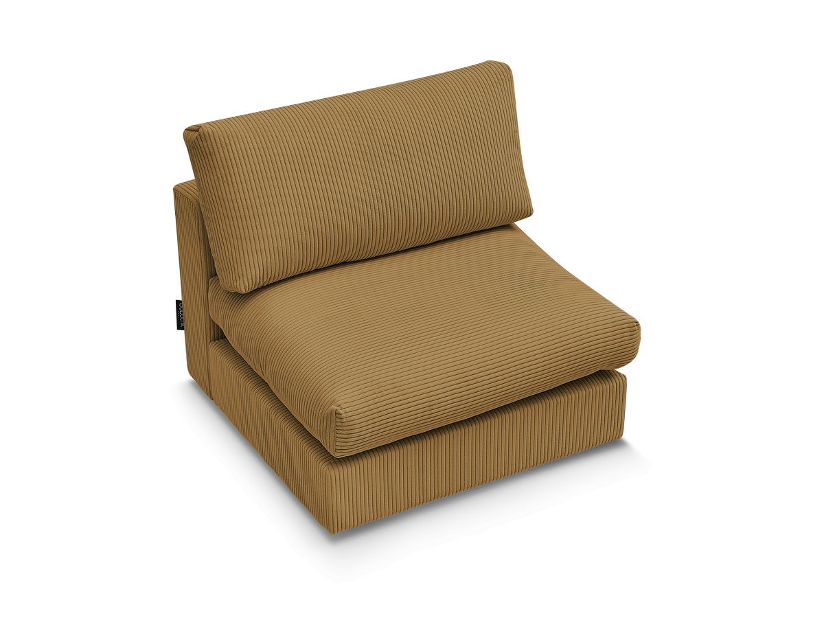 1-zits fauteuil voor PARIS modulaire bank in corduroy