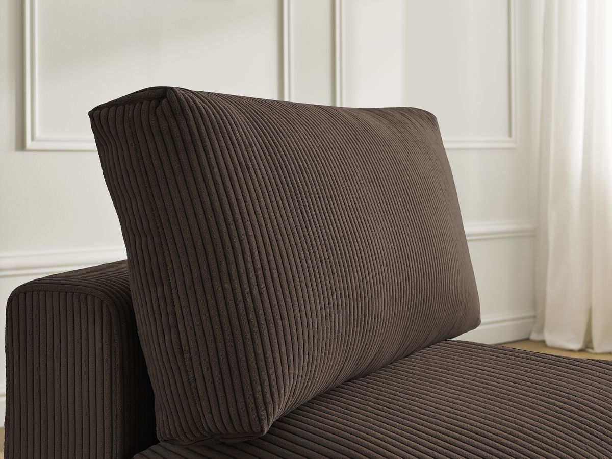 1-zits fauteuil voor PARIS modulaire bank in corduroy