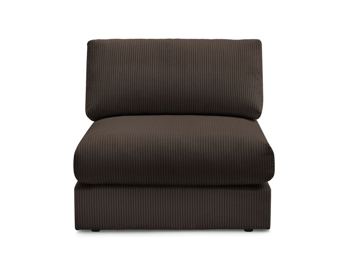 1-zits fauteuil voor PARIS modulaire bank in corduroy