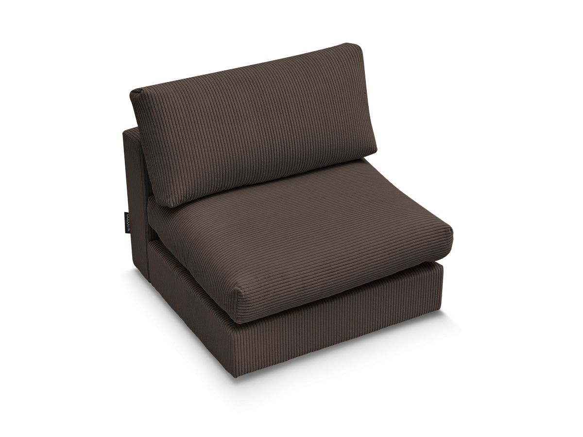 1-zits fauteuil voor PARIS modulaire bank in corduroy