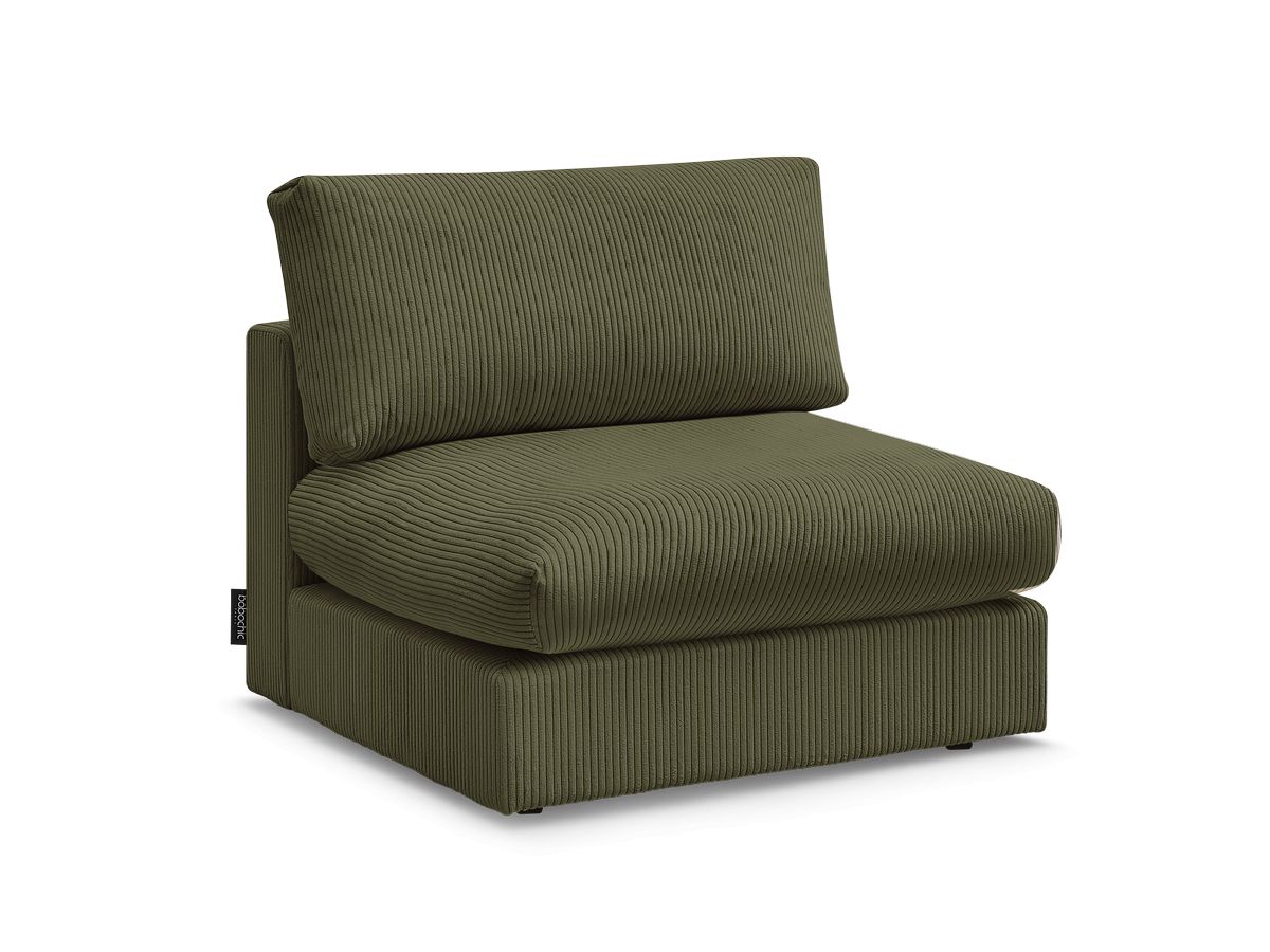 1-zits fauteuil voor PARIS modulaire bank in corduroy