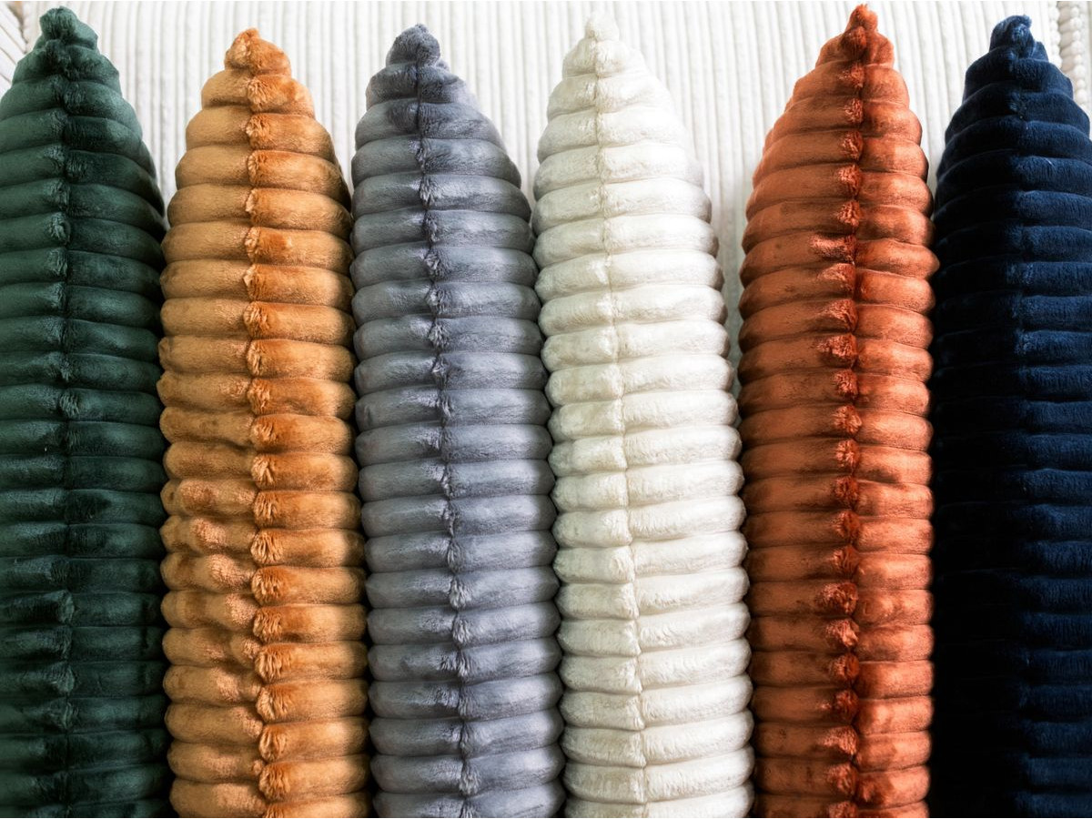 Lot de 2 coussins OSLO gris foncé — vue 6