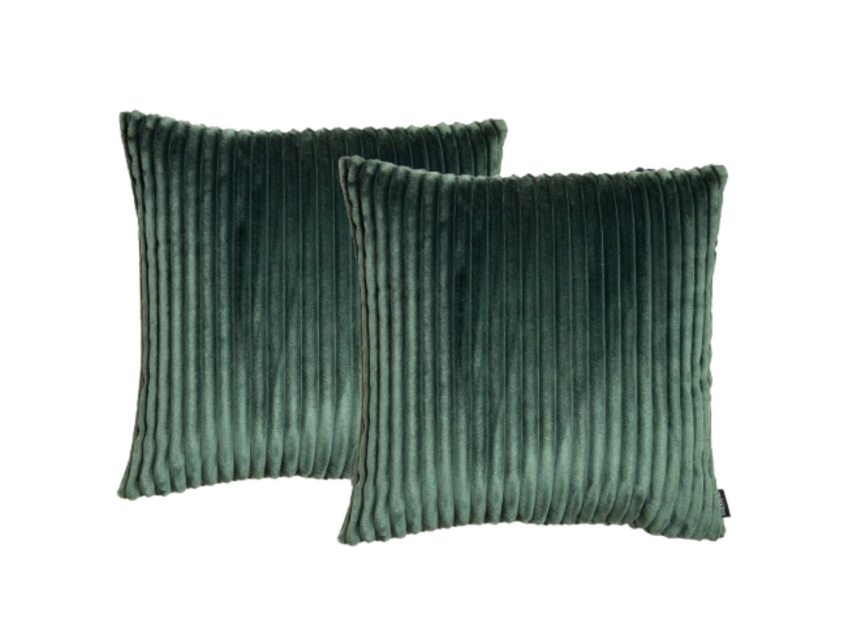 Lot de 2 coussins OSLO vert