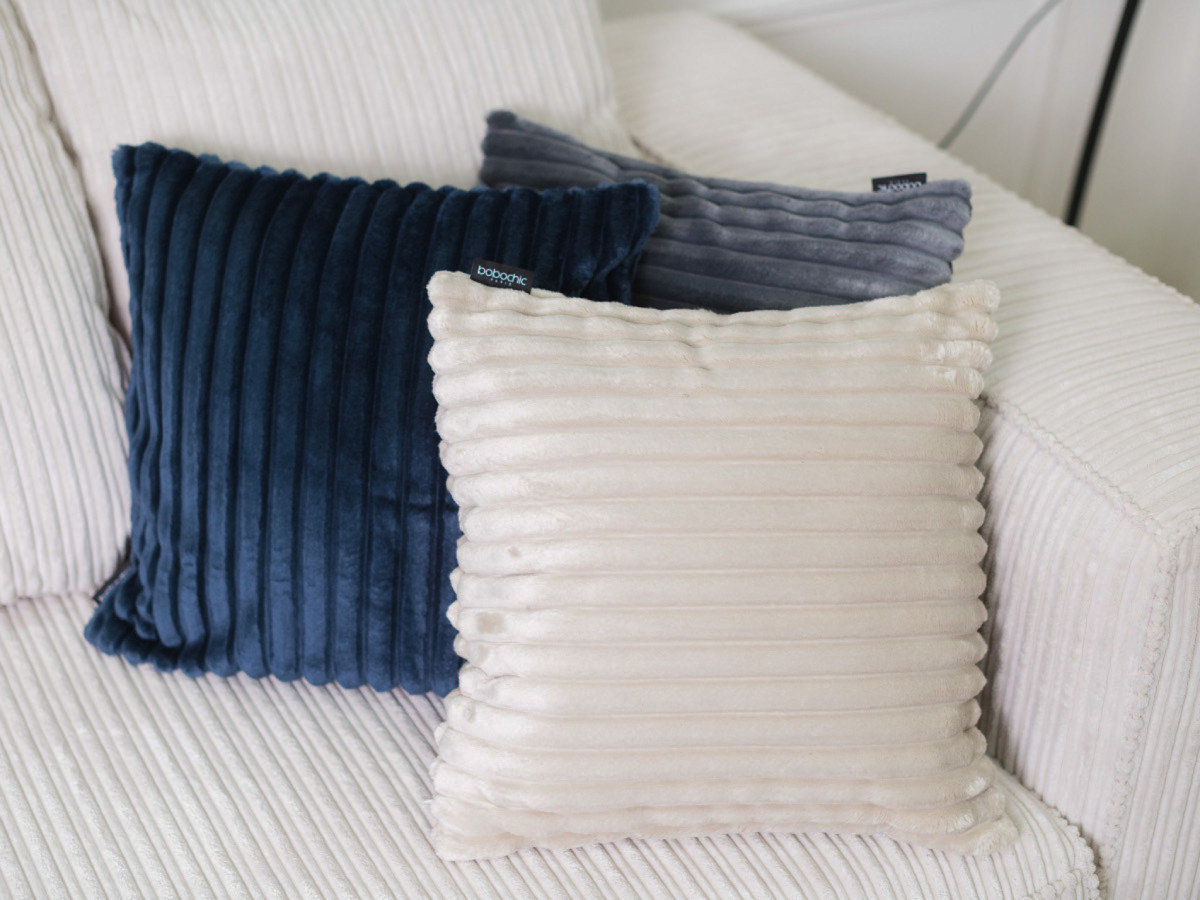 Lot de 2 coussins OSLO beige — vue 4