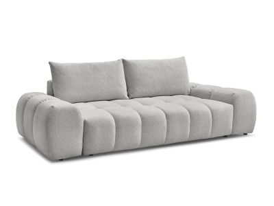Canapé droit convertible coffre EVEREST tissu chiné