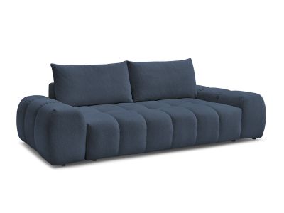 Canapé droit convertible coffre EVEREST tissu chiné