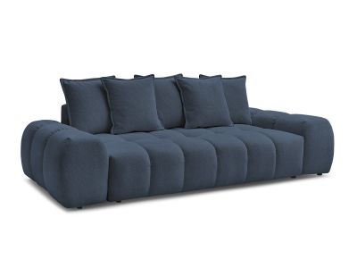 Canapé droit convertible coffre EVEREST tissu chiné