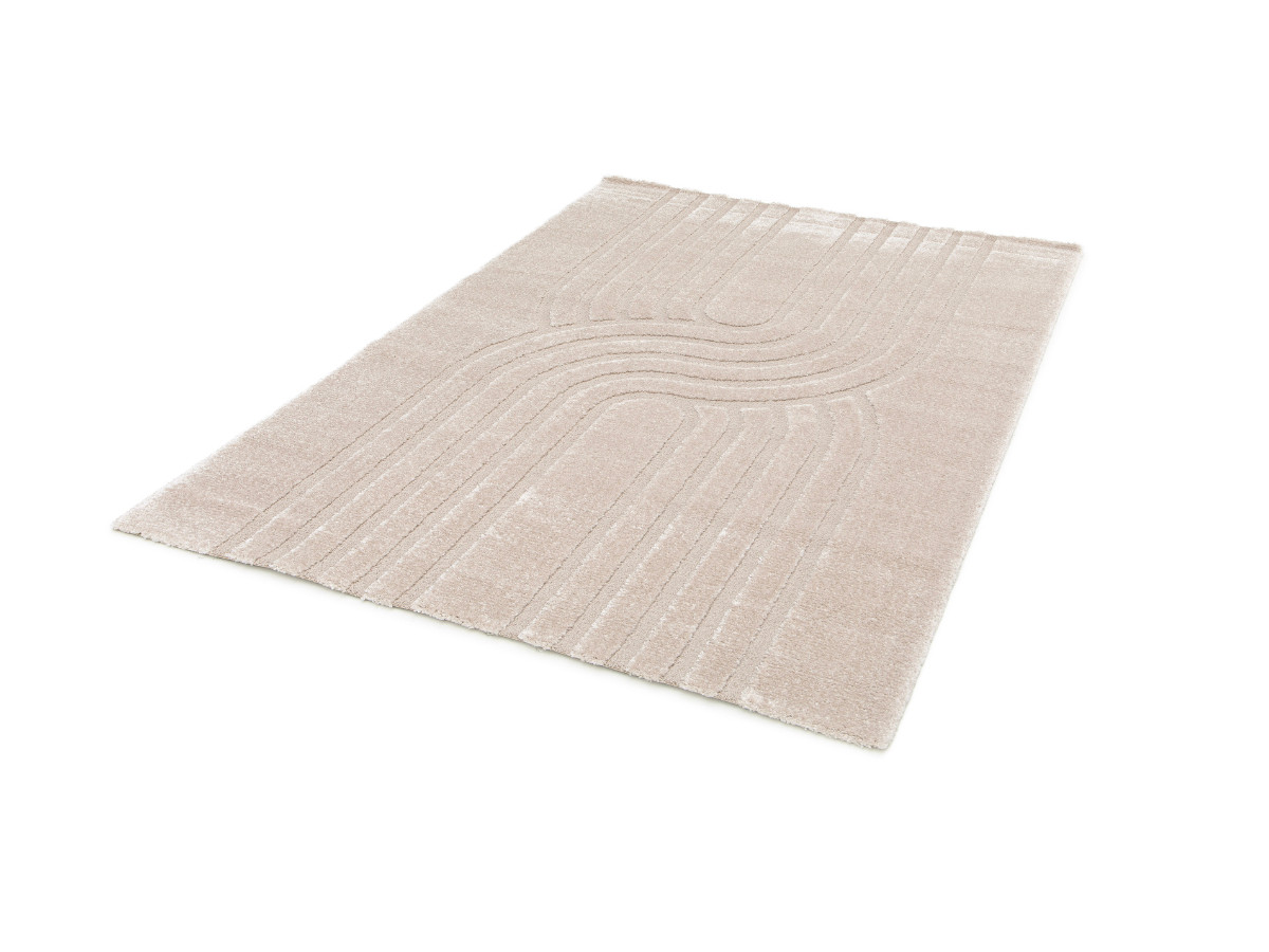 Tapis poils ras GEORGES motif abstrait — vue 3