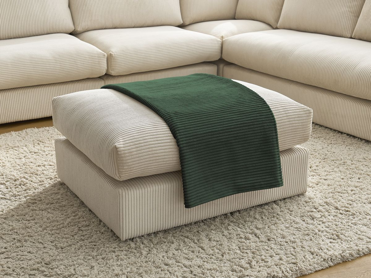 Plaid biface 140 x 180 cm STOCKHOLM vert — vue 4