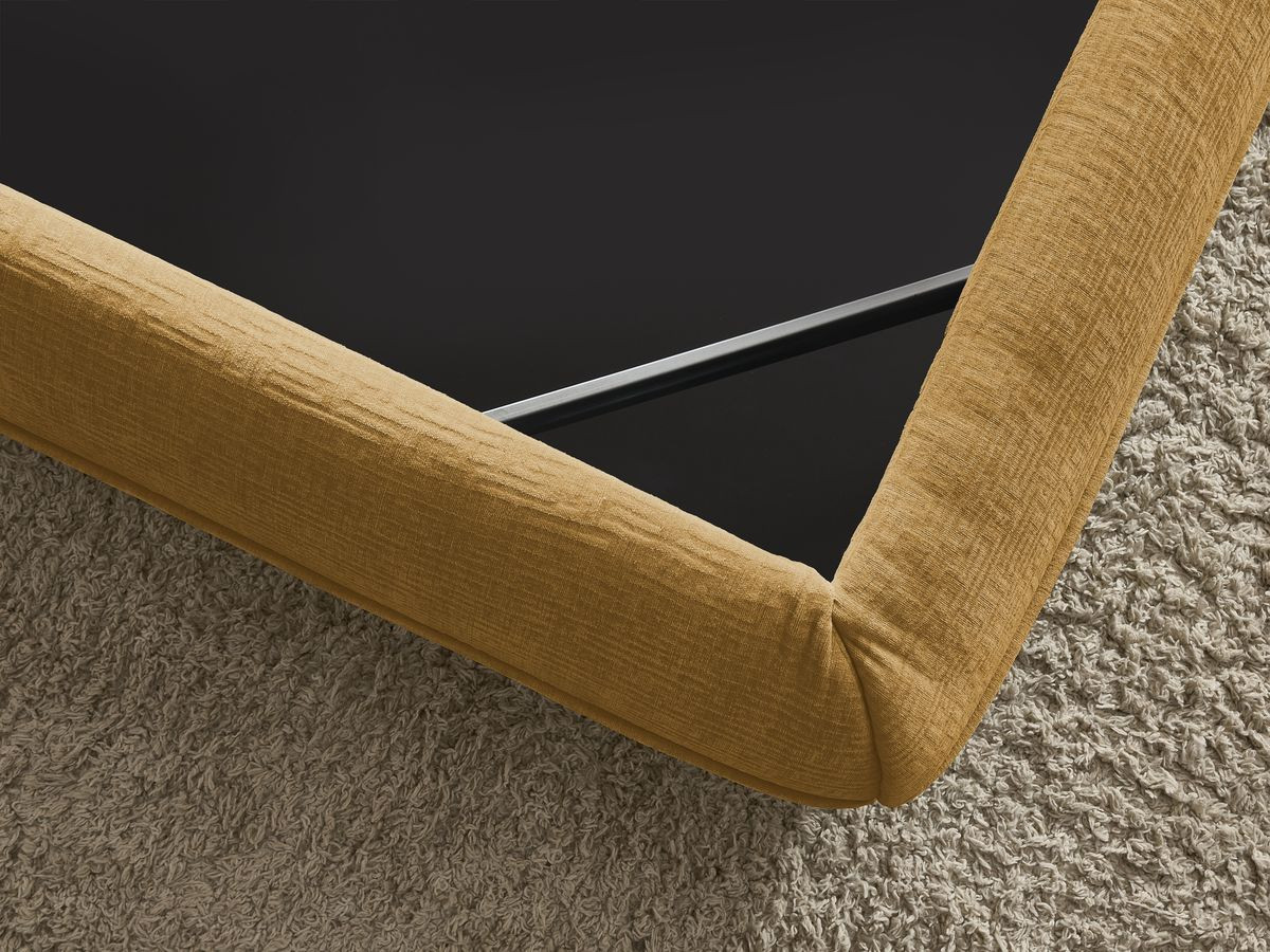 LIAM-bed van getextureerde stof