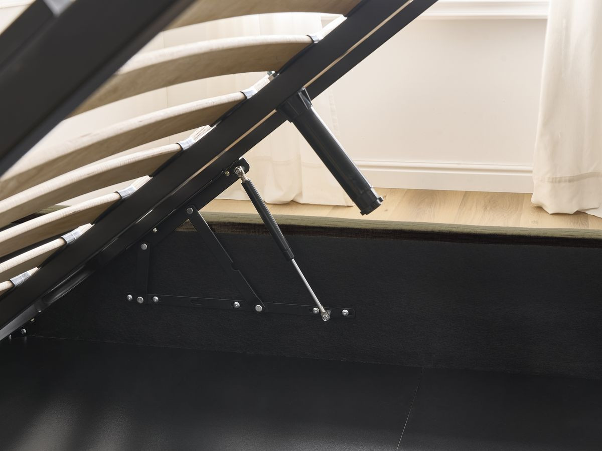 LIAM-bed van getextureerde stof