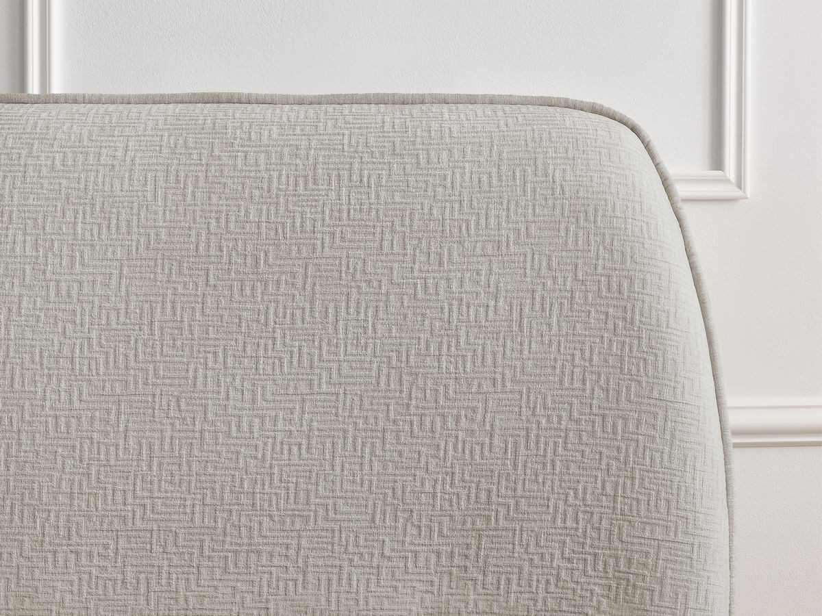 LIAM-bed van getextureerde stof