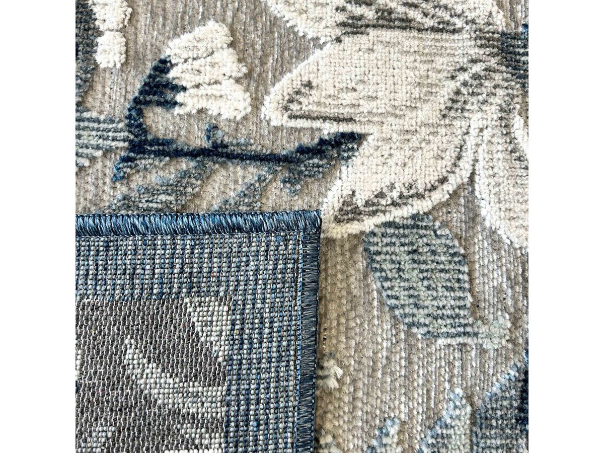 Rebecca laagpolig vloerkleed met vintage patroon