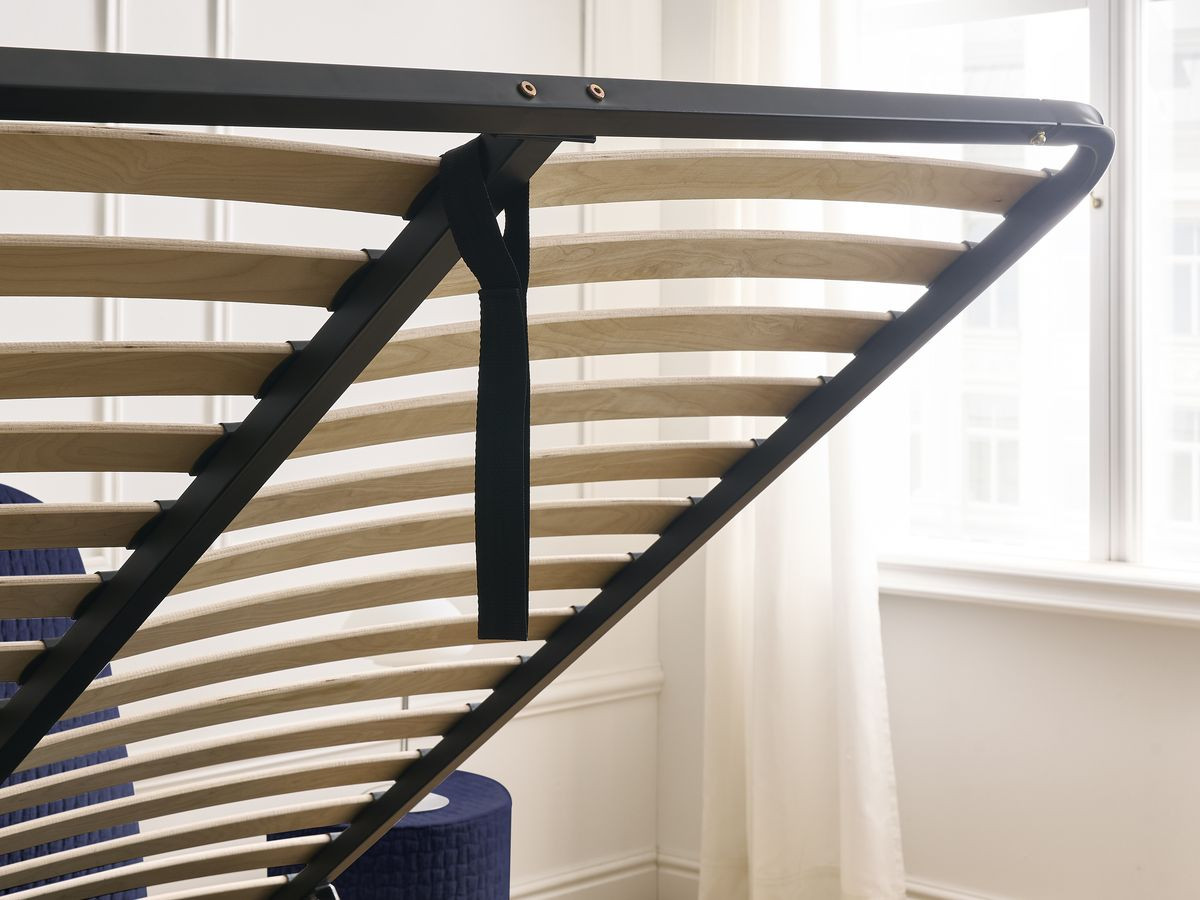 MALON getextureerd stoffen bed