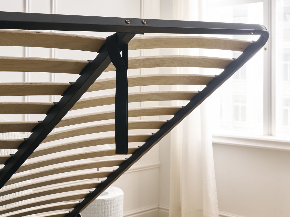 MALON getextureerd stoffen bed