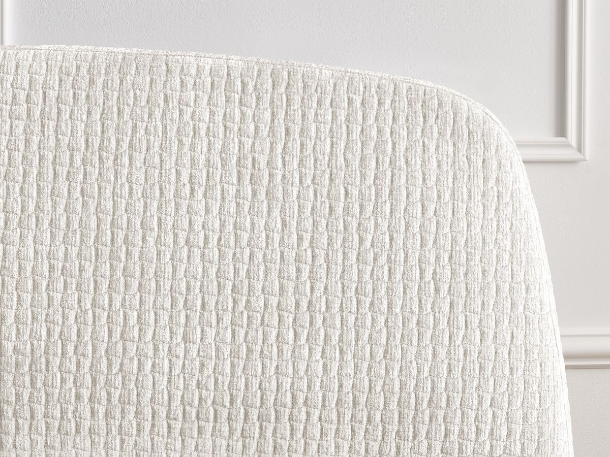 MALON getextureerd stoffen bed