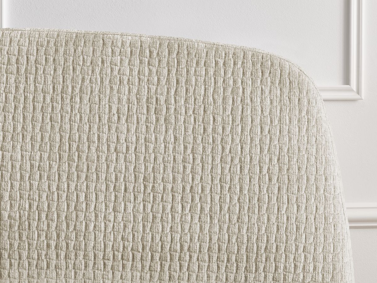 MALON getextureerd stoffen bed