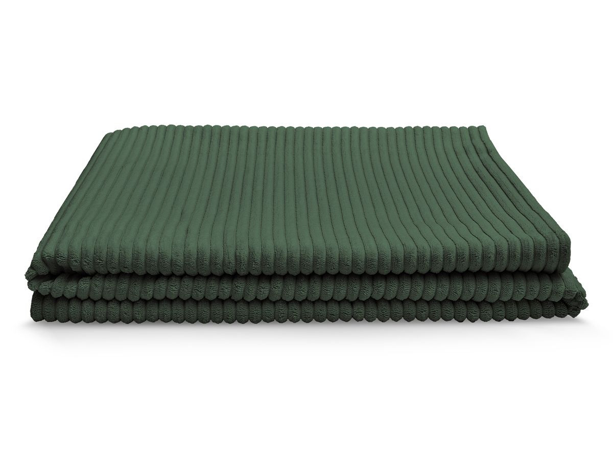 Plaid biface 140 x 180 cm STOCKHOLM vert — vue 5