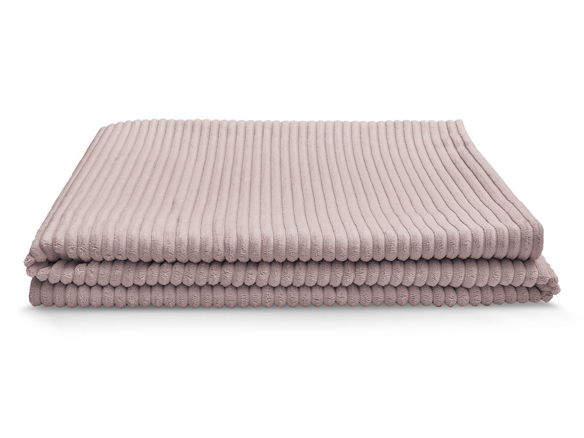 Plaid biface 140 x 180 cm STOCKHOLM violet — vue 5