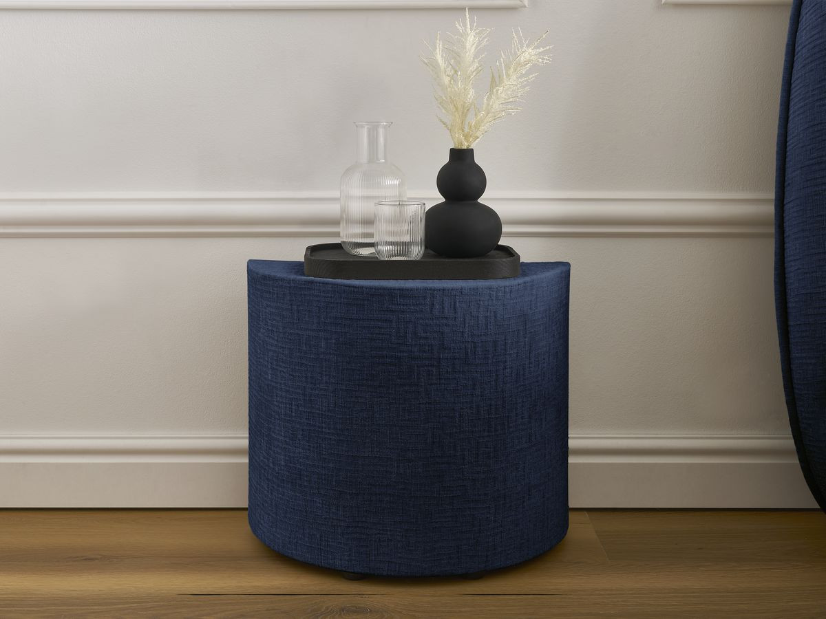 Set van 2 NOAM nachtkastjes in structuurstof