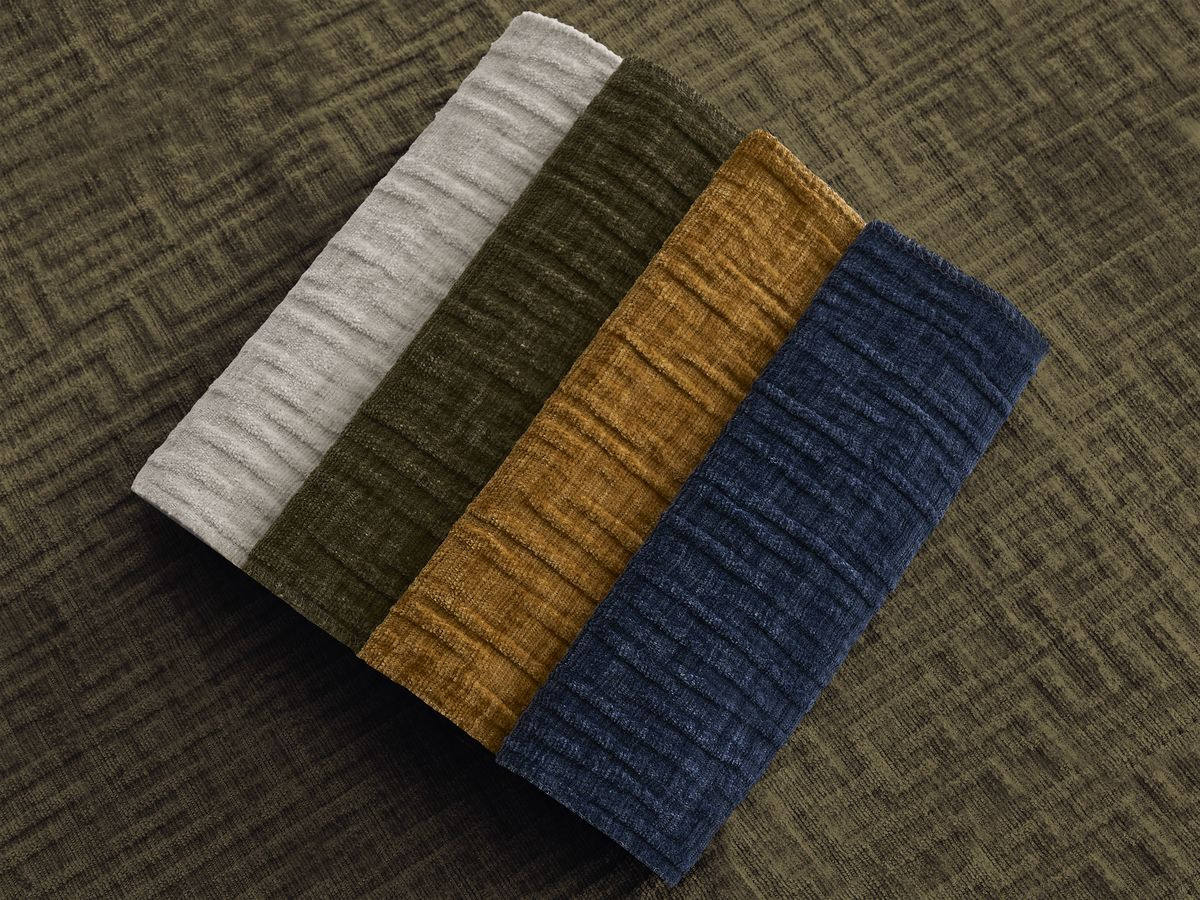 Set van 2 NOAM nachtkastjes in structuurstof