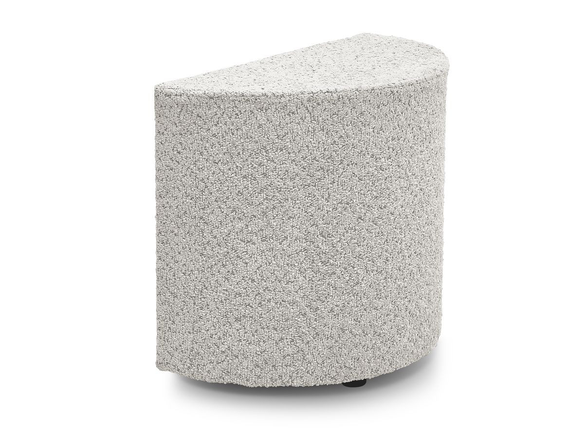 Lot de 2 chevets NOAM bouclette blanc — vue 6