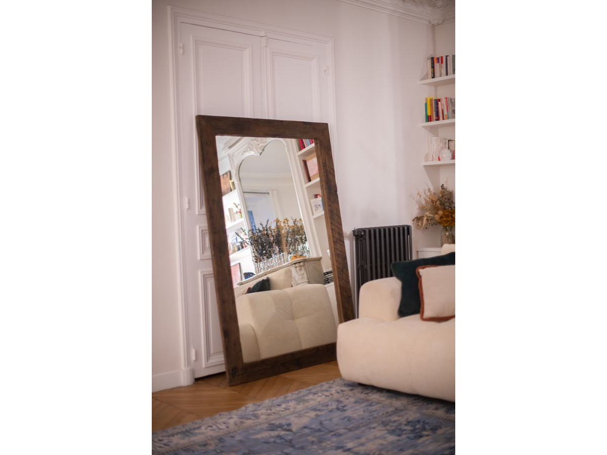 Spiegel H.180 cm BERTHA teakhout