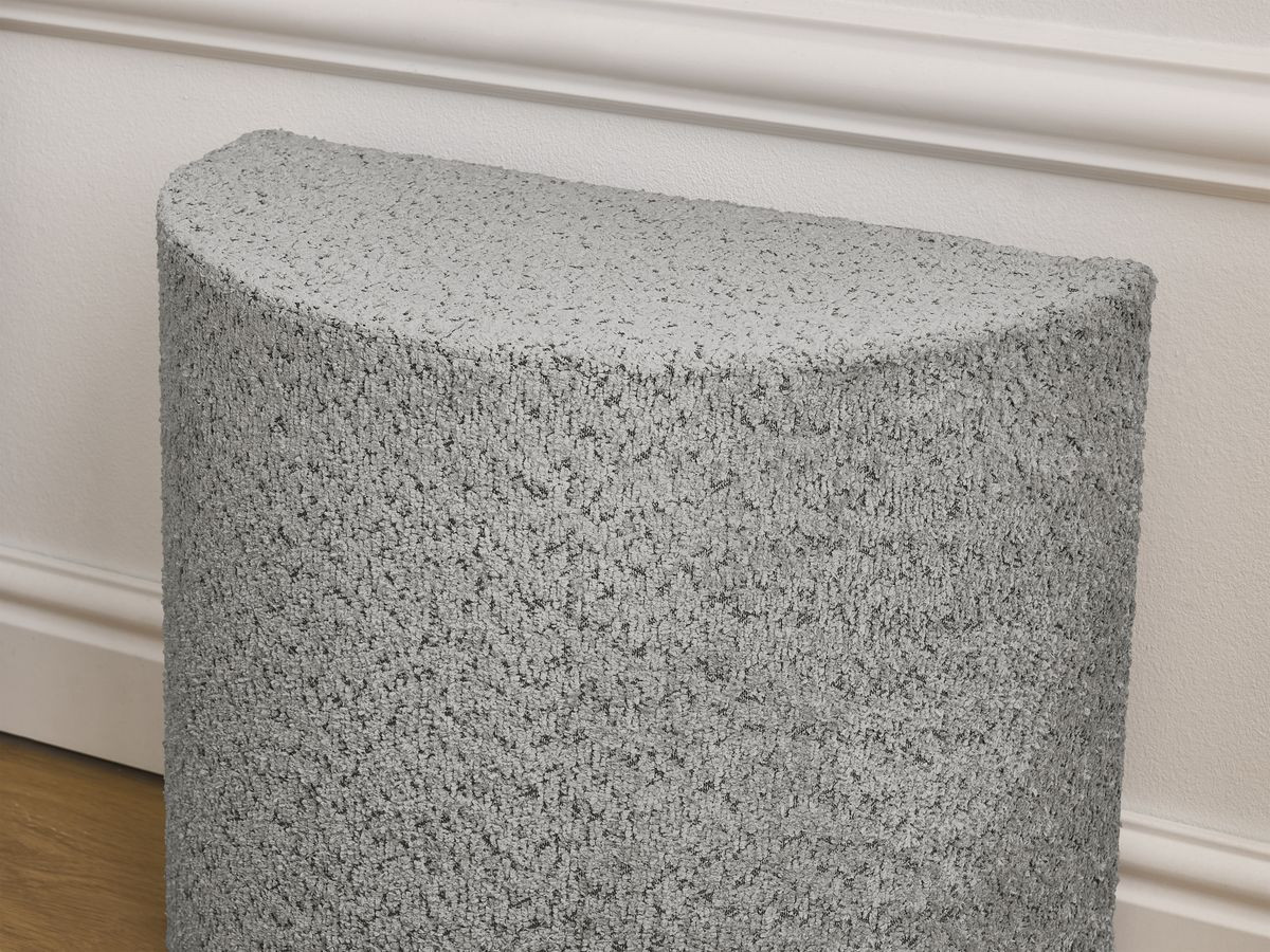 PETER set met bed + 2 nachtkastjes in badstof