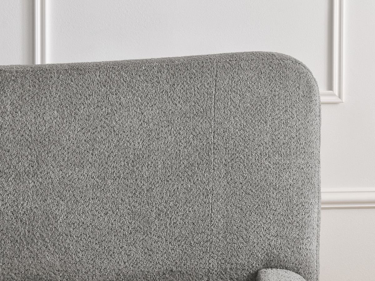 PETER set met bed + 2 nachtkastjes in badstof