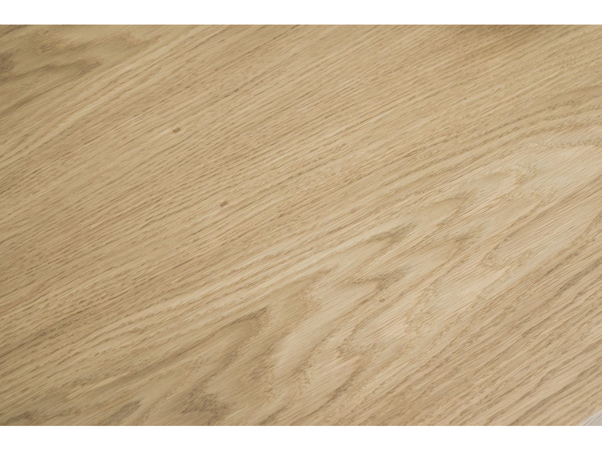 SORMIOU set met 180 cm dressoir + 180 cm tv-meubel in massief eiken fineer