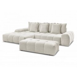 Angle convertible coffre + pouf