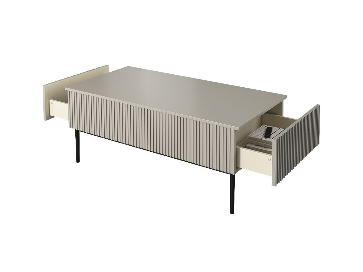 KASHA salontafel Zwarte poten