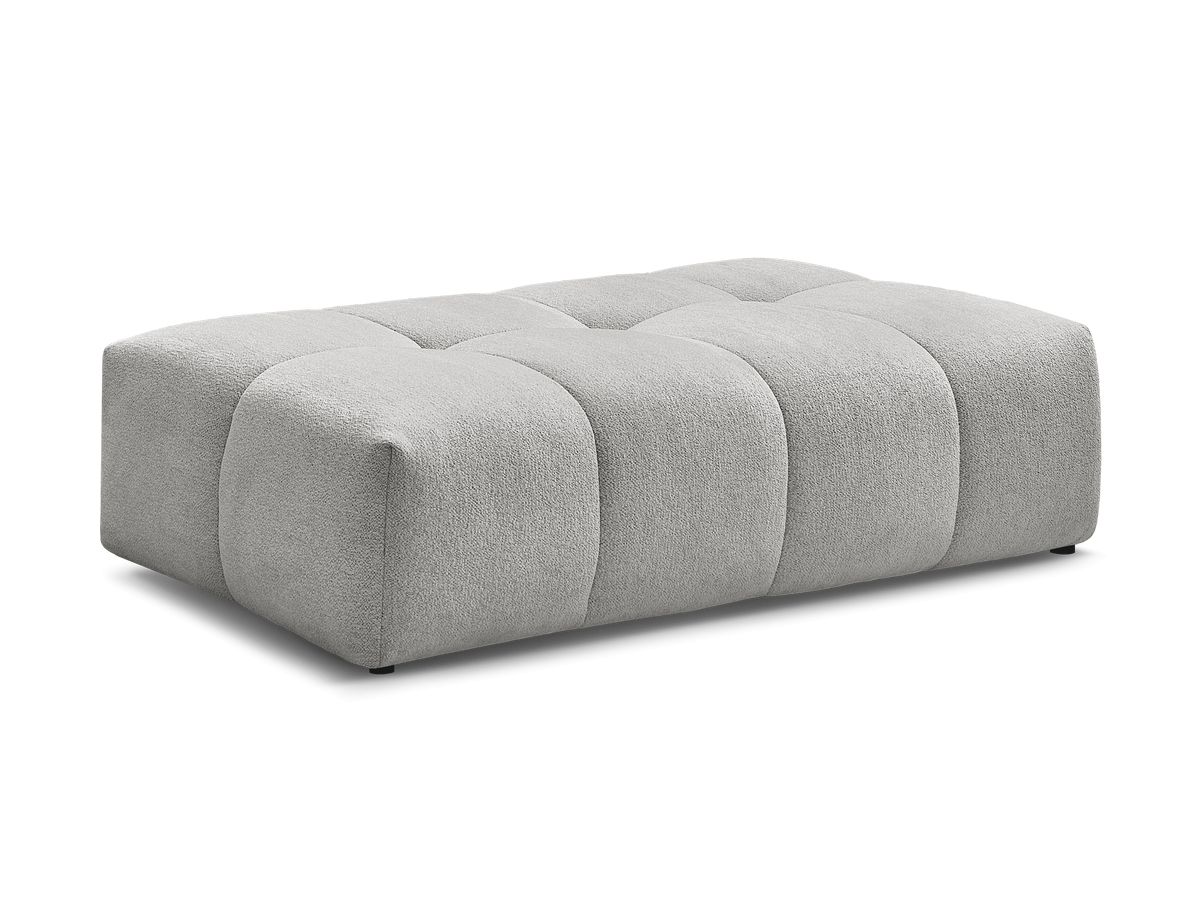 Pouf petit EVEREST tissu chiné