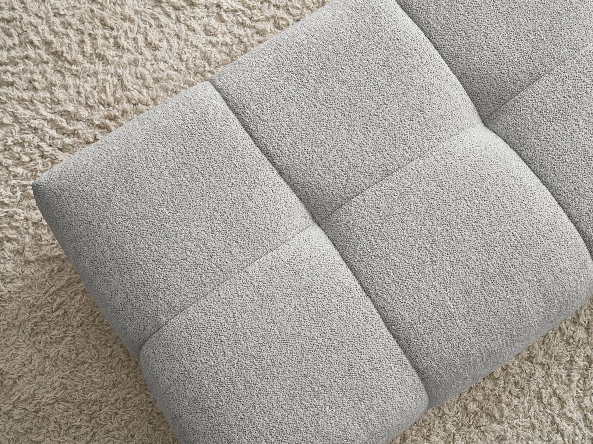 Pouf petit EVEREST tissu chiné