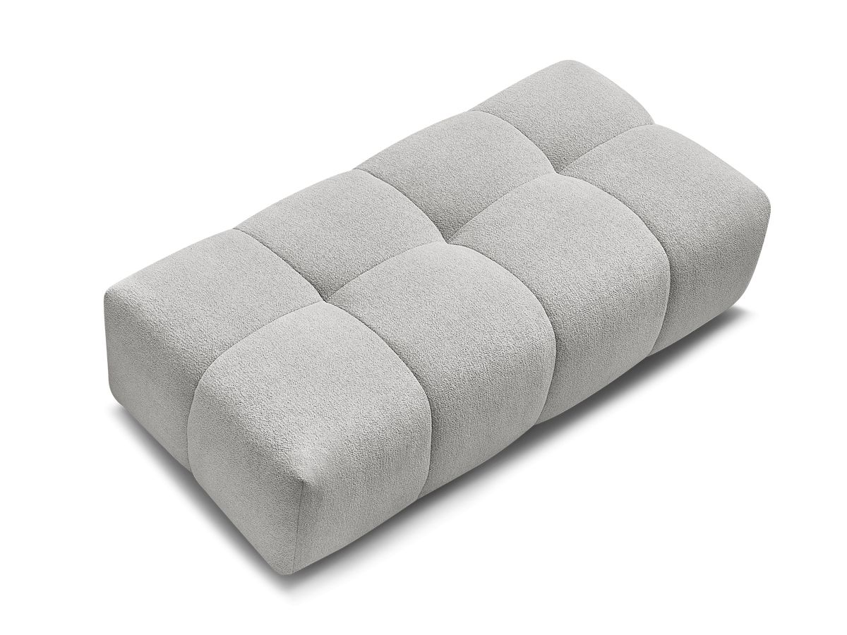 Pouf petit EVEREST tissu chiné