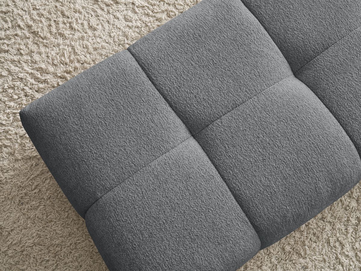 Pouf petit EVEREST tissu chiné