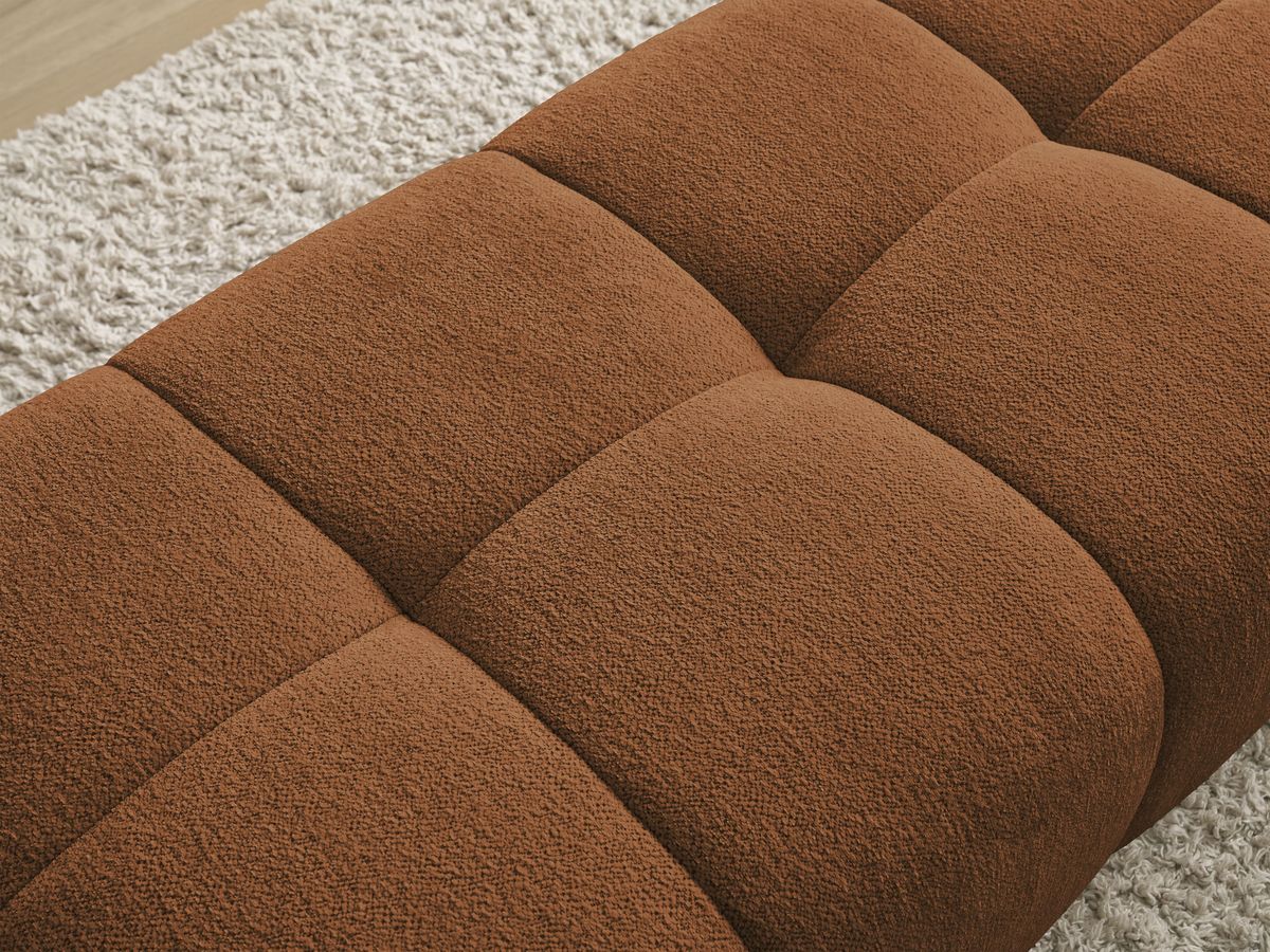 Pouf petit EVEREST tissu chiné