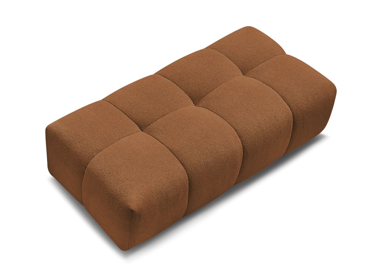 Pouf petit EVEREST tissu chiné