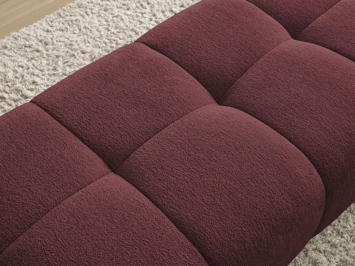 Pouf petit EVEREST tissu chiné