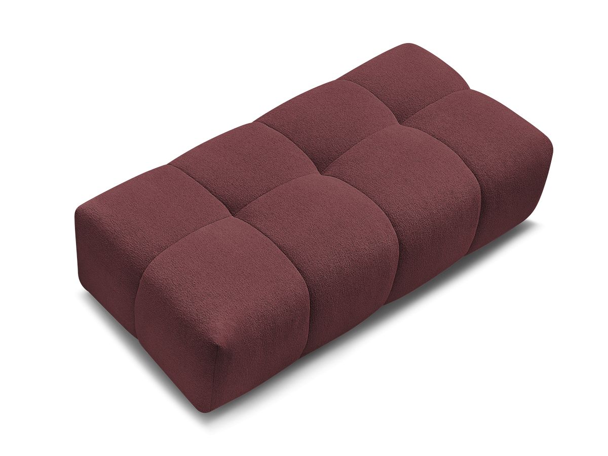 Pouf petit EVEREST tissu chiné