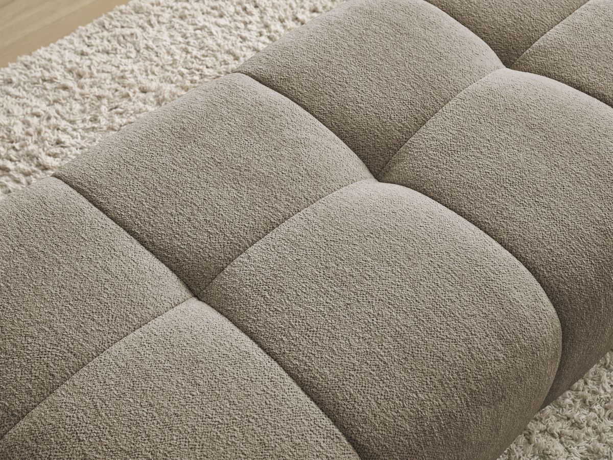Pouf petit EVEREST tissu chiné