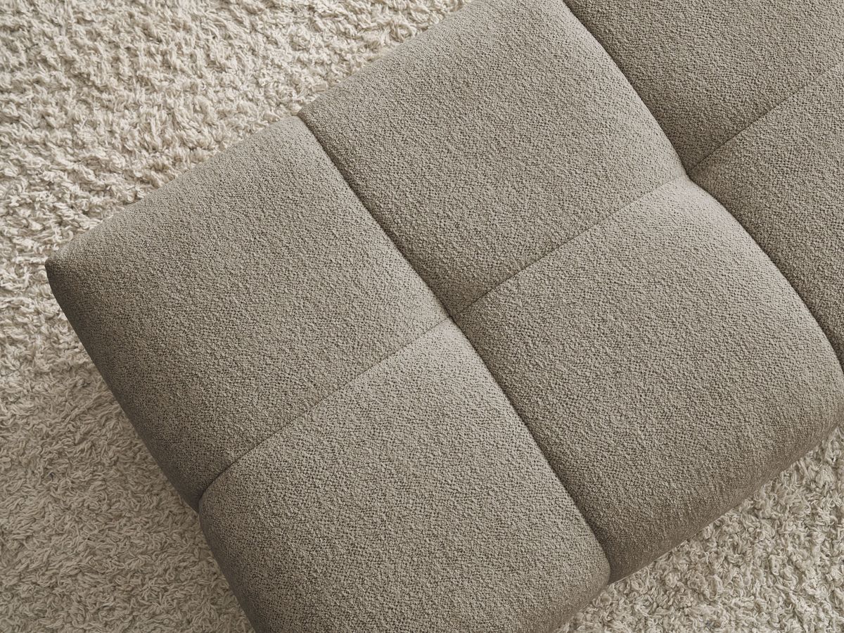 Pouf petit EVEREST tissu chiné